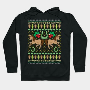 Horse Ugly Christmas Sweater Style  T Shirt Hoodie